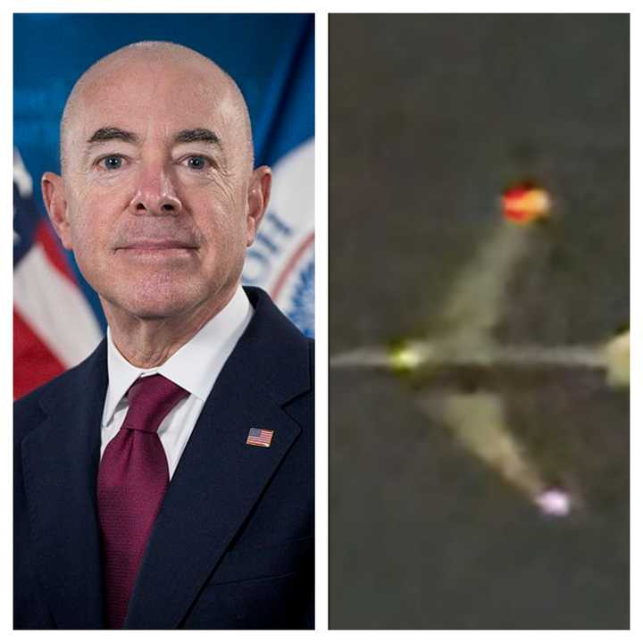 DHS Secretary Alejandro Mayorkas confirmed the sighting of drones in an interview.