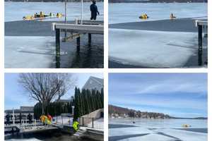 Ice Training Exercise Turns Into Real Life Rescue: Morris County Sheriff's Office