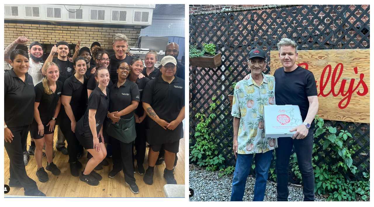 ' Hell's Kitchen's Chef Gordon Ramsey Stops By 2 CT Pizzerias Mystic