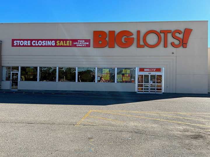 A Big Lots location in Houston during a store closing sale.