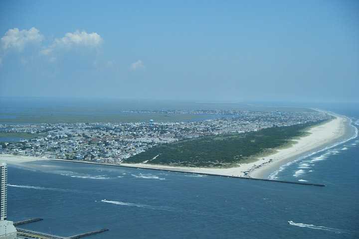 Jersey Shore Beach's Access Restricted As Erosion Exposes Century-Old Submerged Structure