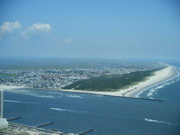 &nbsp;A view of Brigantine, NJ, from Ocean Casino Resort.