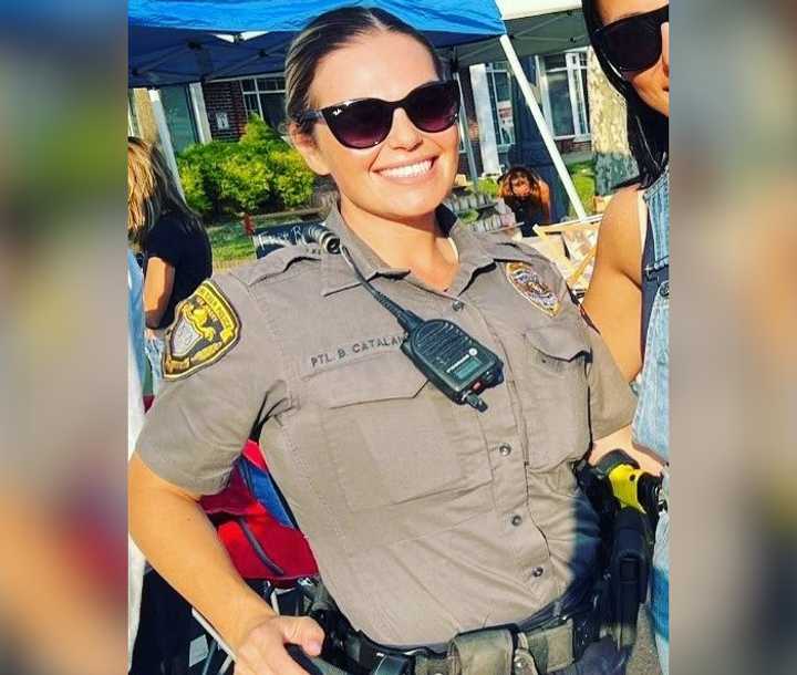 Former Toms River (NJ) police officer&nbsp;Brittany Catalano.