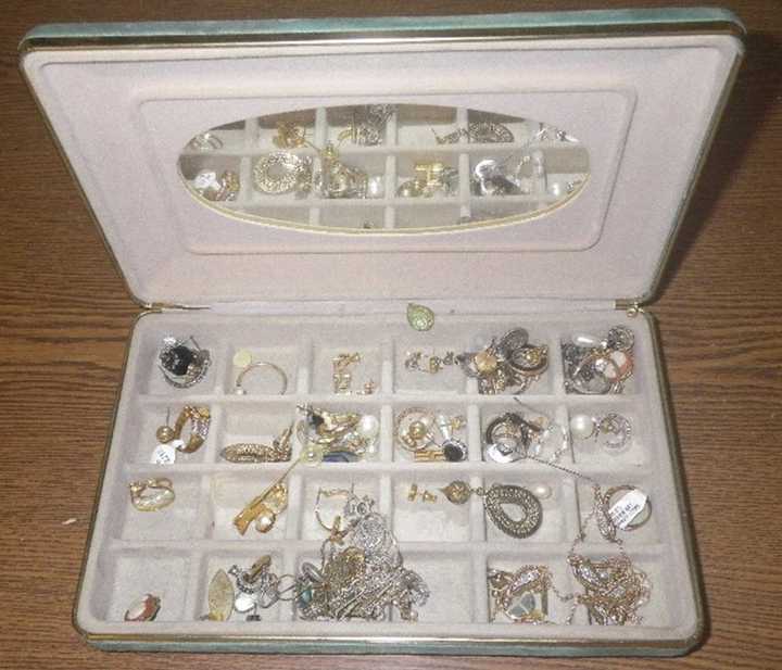 A jewelry box, believed to be stolen, was found in a recovered car on Long Island.&nbsp;