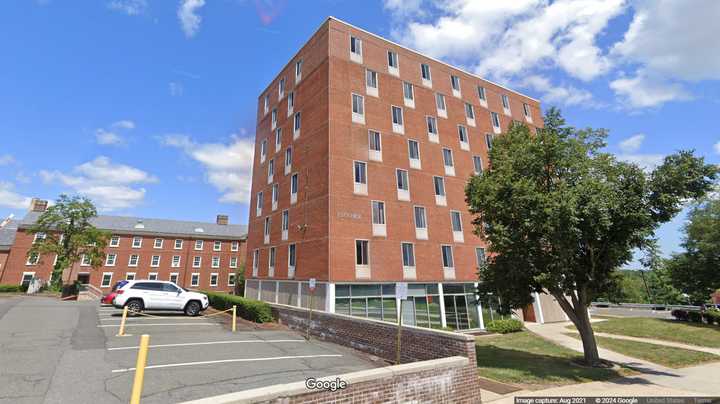 Clothier Residence Hall at Rutgers University in New Brunswick, NJ.