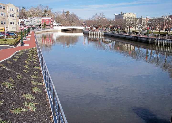 The Cohansey River in Bridgeton, NJ.