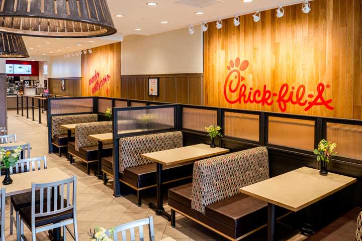 The interior of the new Chick-fil-A in Greenburgh.&nbsp;