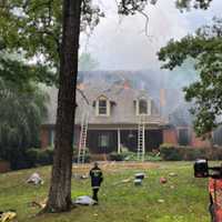 Family, Visiting Relatives Displaced By Loudoun County House Fire Sparked By Lightning