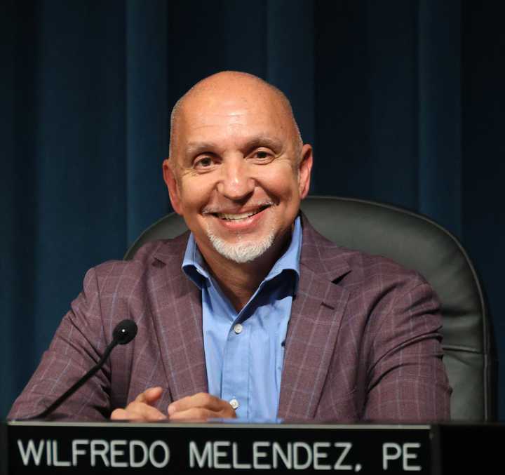 New Rochelle's next city manager, Wilfredo Melendez. 