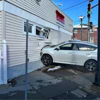 Car Crashes Into Englewood Church, 2 Checked for Injuries