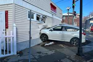 Car Crashes Into Englewood Church, 2 Checked for Injuries