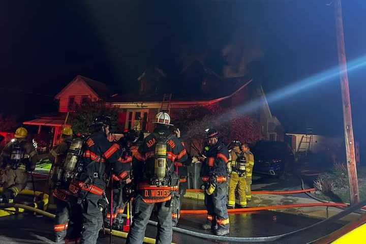 Woman, Teen Hospitalized After Escaping Ephrata House Fire: Reports (PHOTOS)