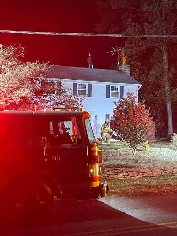 Flames Shoot Out Chimney Of Lancaster County Home (PHOTOS)