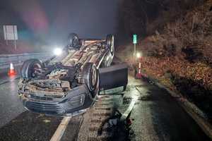 Driver Hospitalized After Rollover Crash On I-83 South Near York