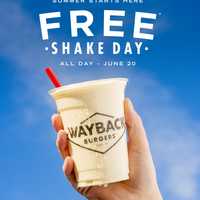 <p>Get a free vanilla shake to help with the sizzling temps.&nbsp;</p>