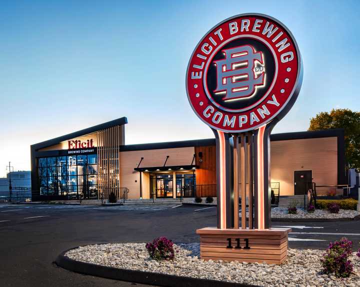 Your 2024 Fairfield County Readers' Choice Winner for Best Bar/Nightlife: Elicit Brewing Co. in Fairfield.