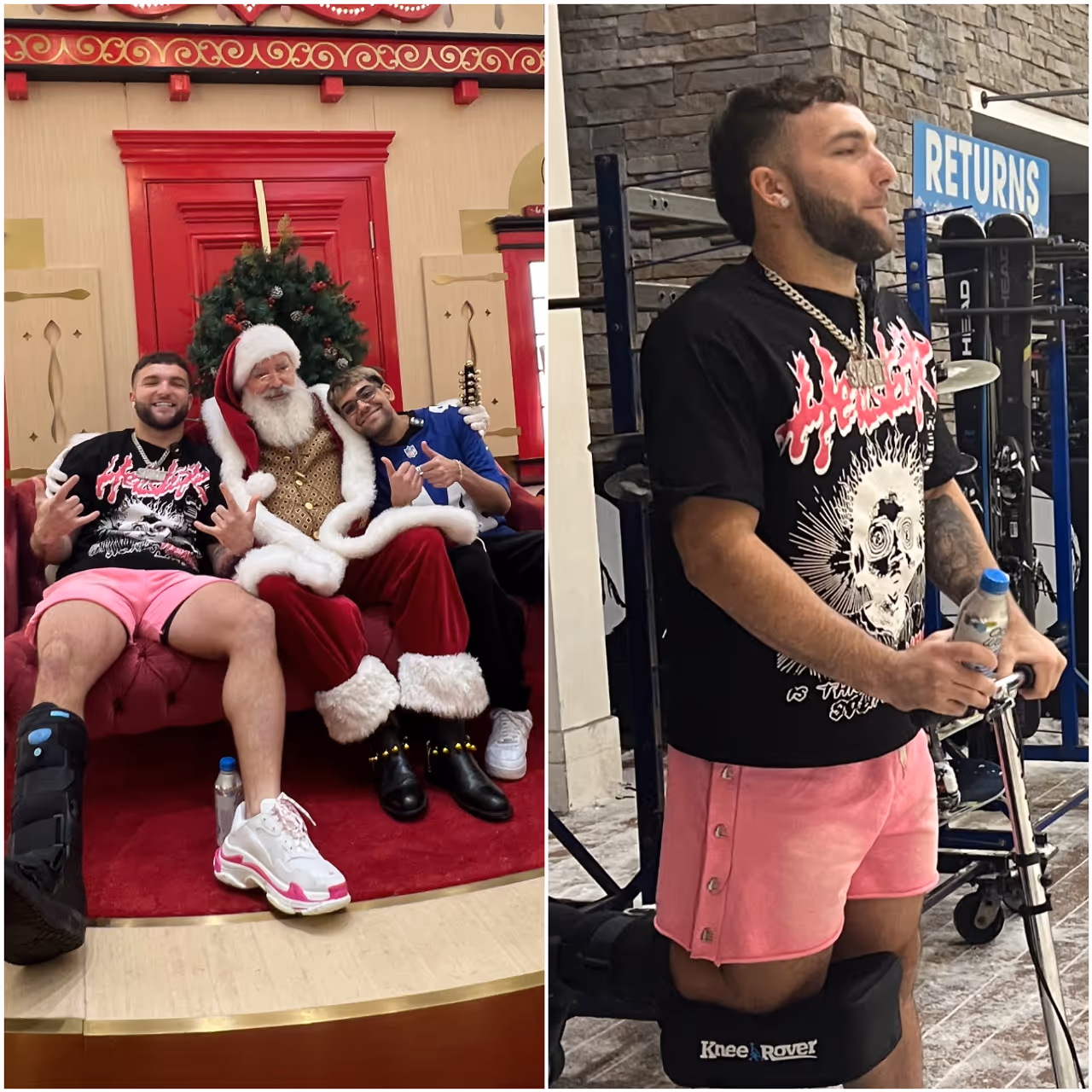 Can Skattebo and N3on meet Santa at the American Dream Mall; Skattebo at Big Snow.