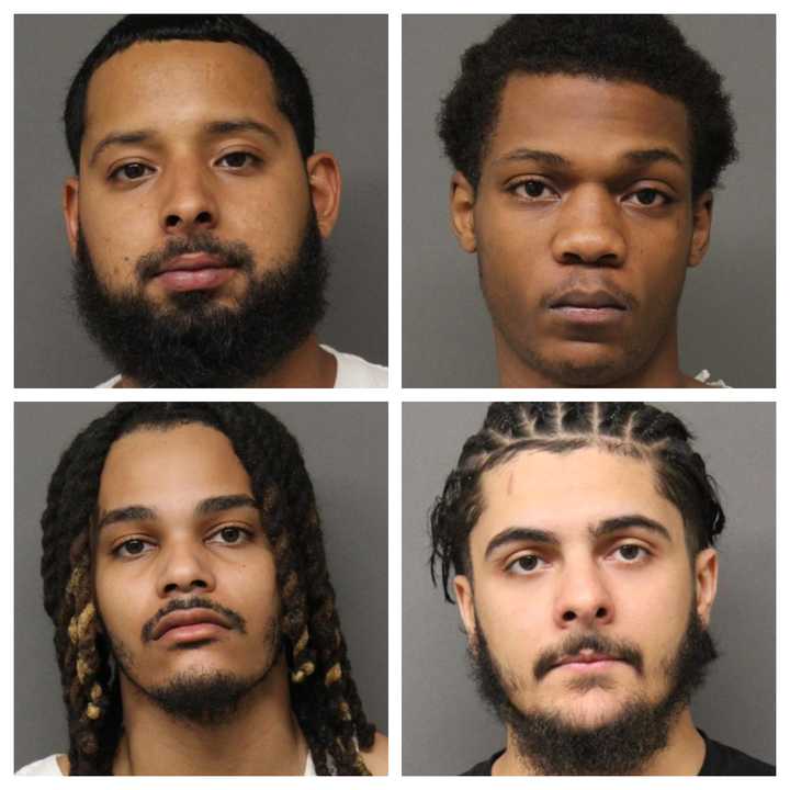Alan Valdez-Mertz (top left), Islam Salaam (top right), Michael Fenner (bottom left), Omar Cetiner (bottom right).