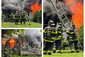 Fire Destroys Norwalk Home, Sends Firefighter To Hospital, Displaces 2