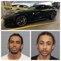 Ferrari Heist: Waterbury Teen, Man Accused Of Stealing Multiple Luxury Cars