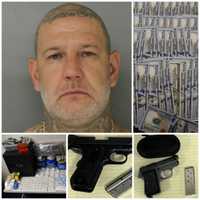 Delco Man Arrested With Drugs, Guns In Months-Long Narc Probe: Police