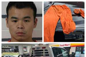 Bloody Escaped Fugitive Caught At CT Gas Station In Underwear
