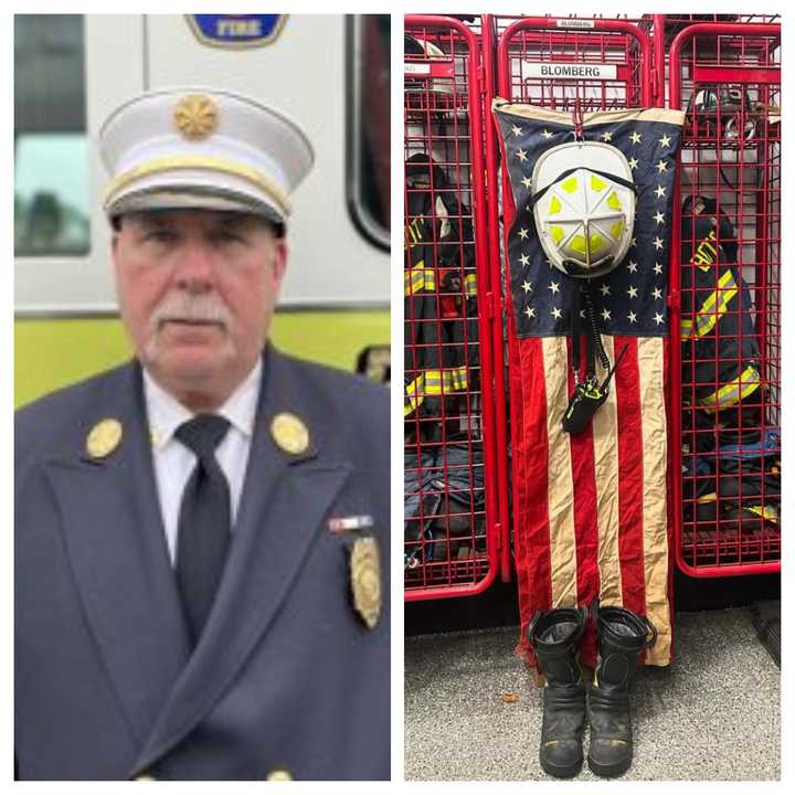 Botsford Asst. Fire Chief Peter Blomberg was killed walking to a fire commission meeting Monday evening, Oct. 28. The department turned his locker into a shrine.&nbsp;