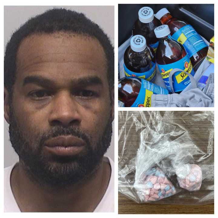 Trevor "Chef" Whittingham was arrested and police found 56 ounces of liquid PCP worth more than $34,000 kept in Schweppes bottles and dozens of ecstasy pills at his home, authorities said. 