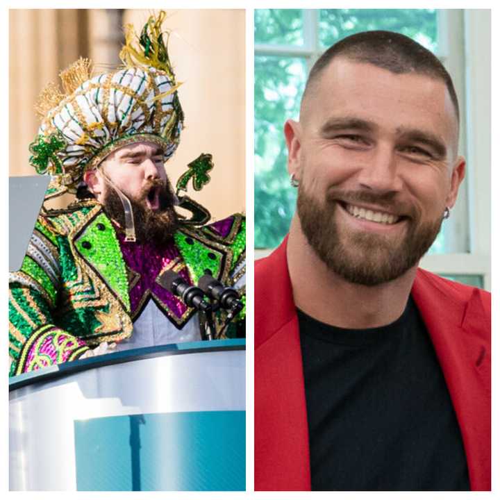 Jason Kelce didn't quite bring the same intensity he had during his Super Bowl speech, but he shared the love of Neil's Donuts in Wallingford with his brother, Travis Kelce, on the latest episode of their "New Heights" podcast.&nbsp;