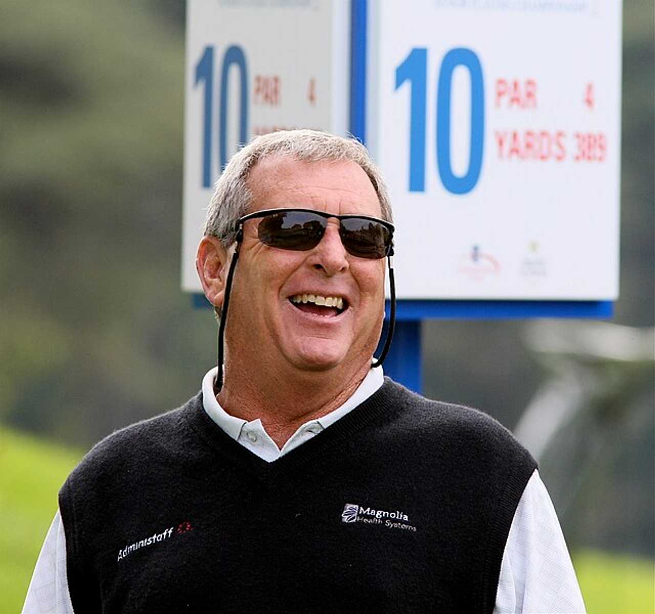 Fuzzy Zoeller in 2008. The two-time major champion has died at 74.