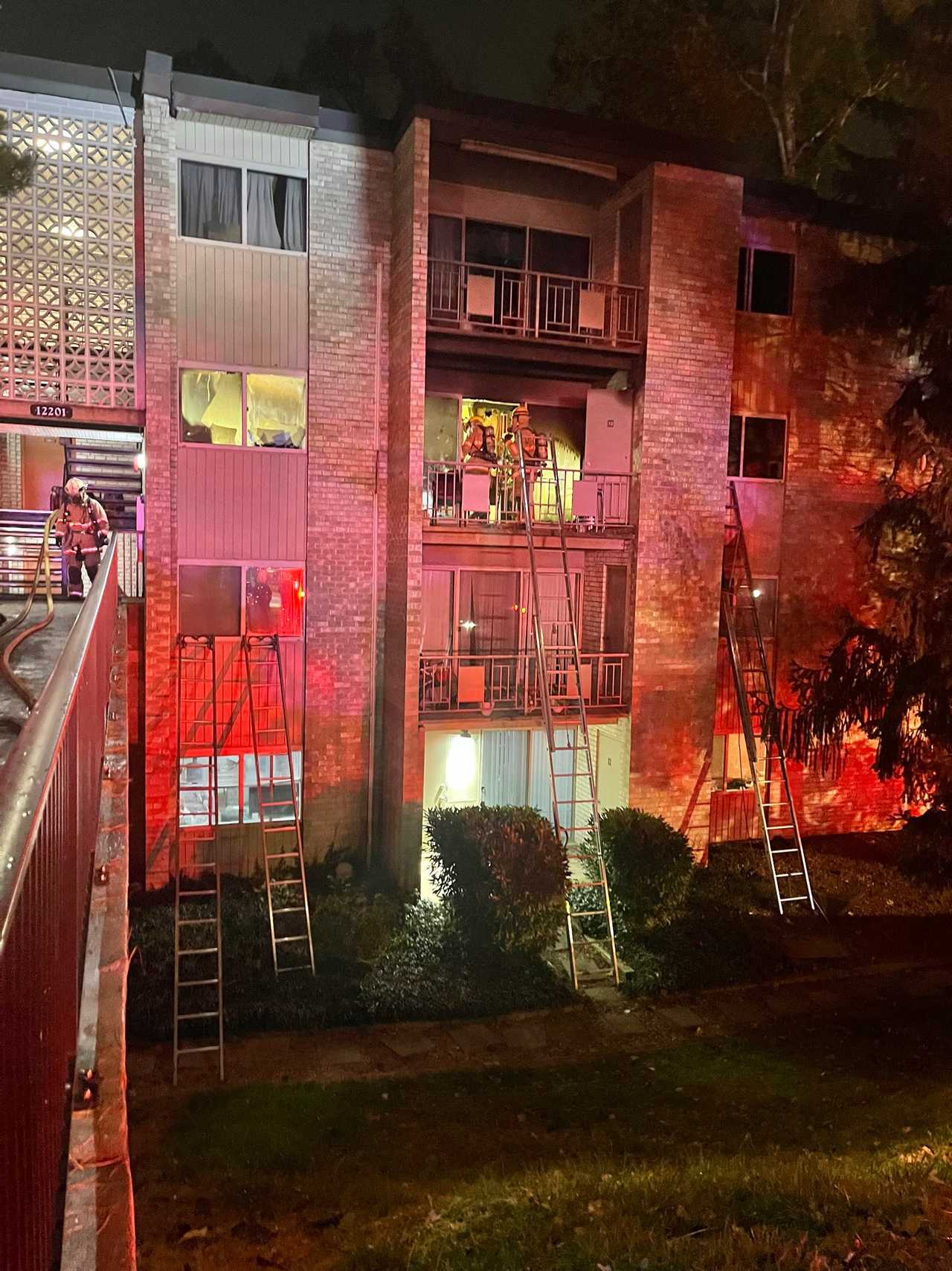 The Rockville fire left several families displaced.