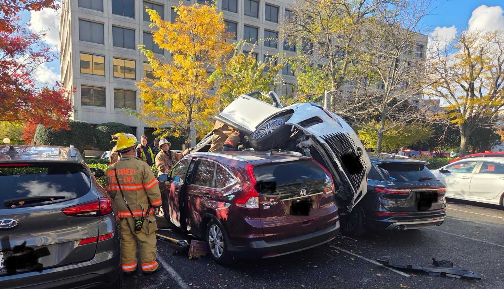 
The scene in Montgomery County on Thursday.
