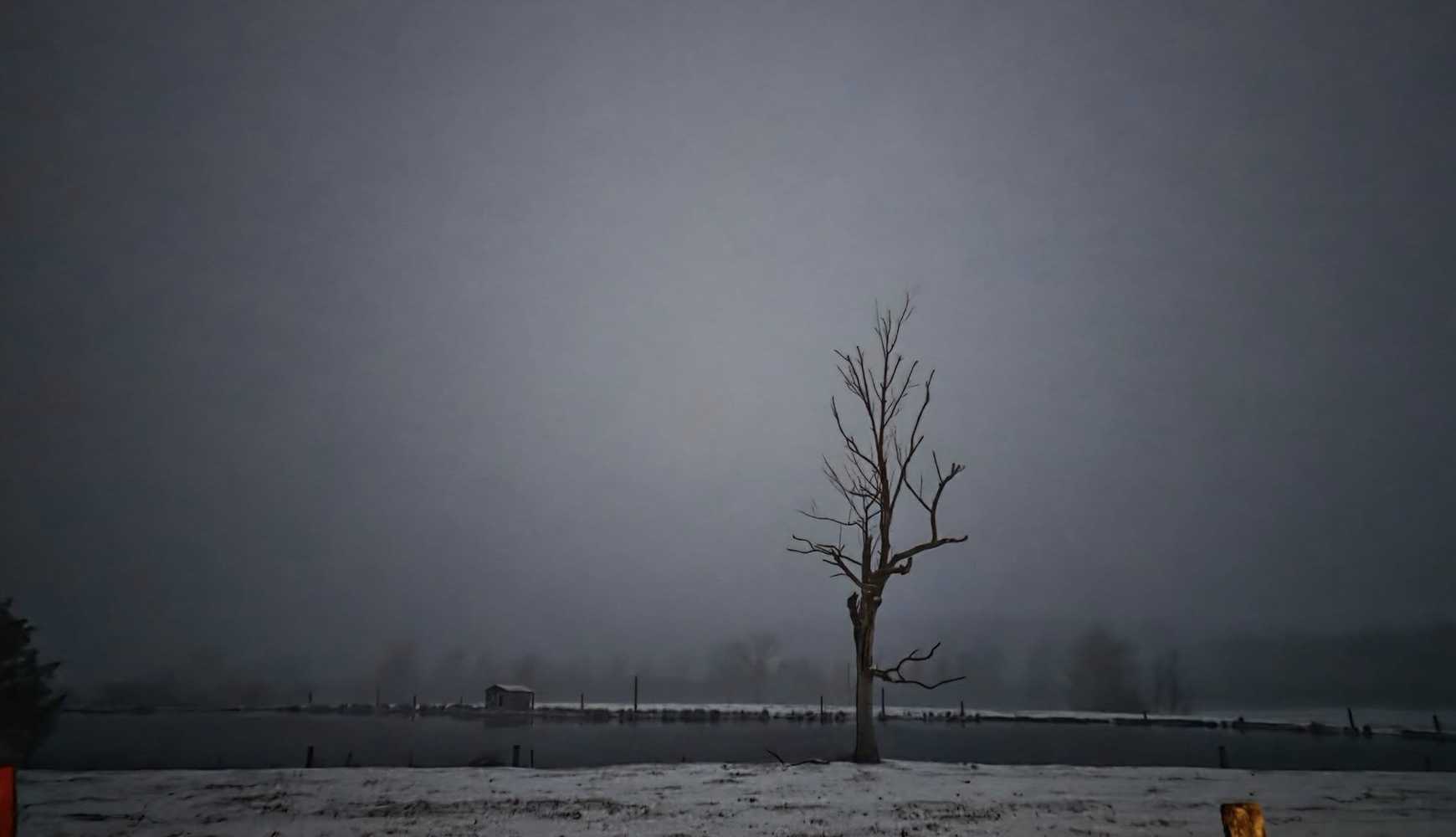 
The first snow of the season was reported in Maryland.
