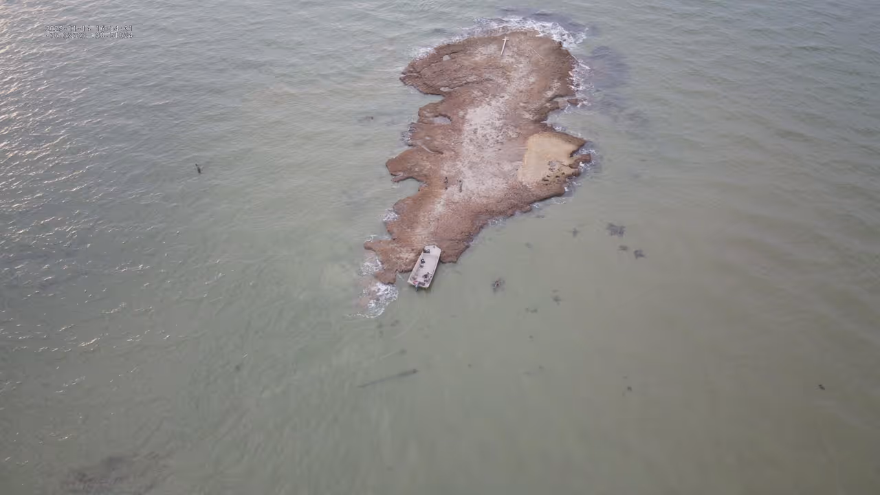 The search is on for a missing boater.