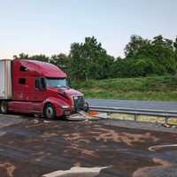 <p>The fuel spill in Harford County</p>