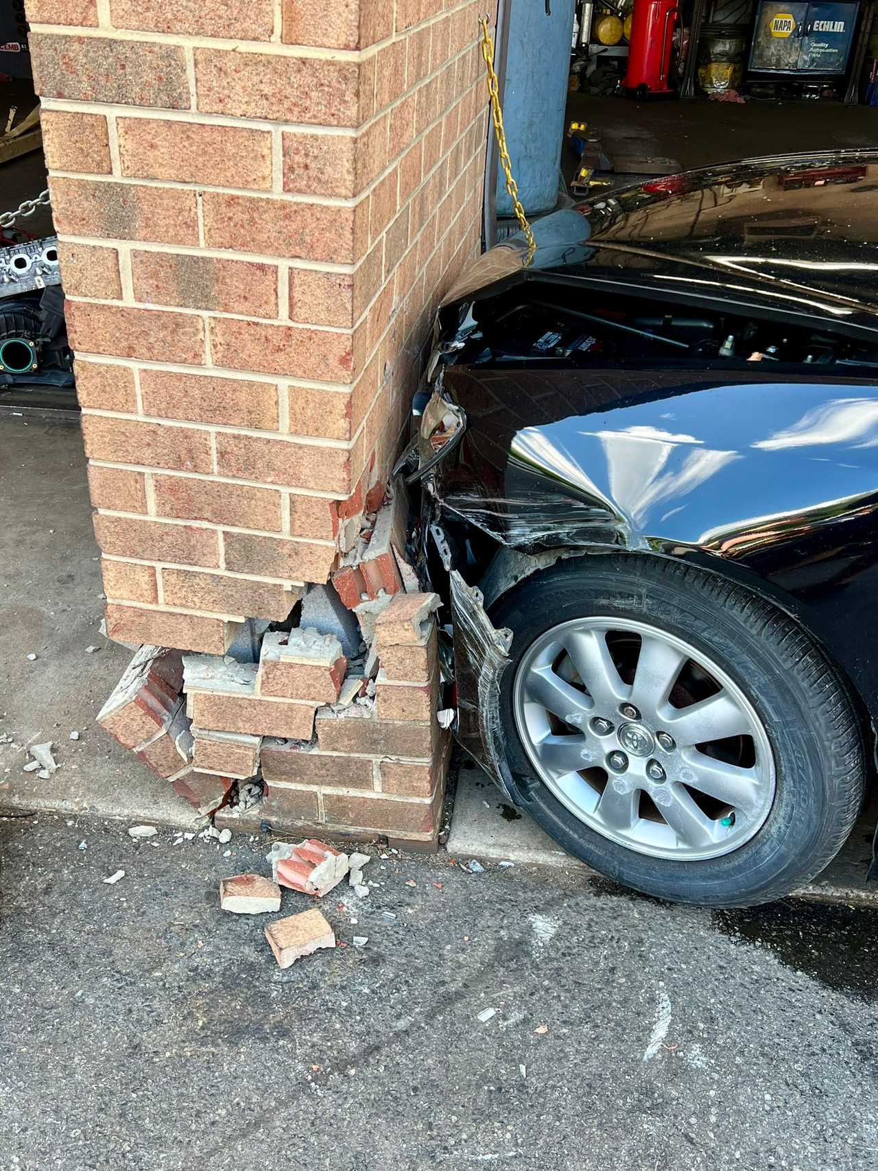 Driver Smashes Into Precision Tune Auto Care Shop In Montgomery County ...