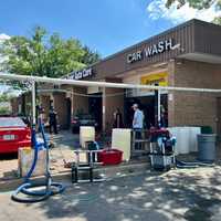 <p>The crash was reported at Precision Auto Care on Montgomery Village Avenue.</p>