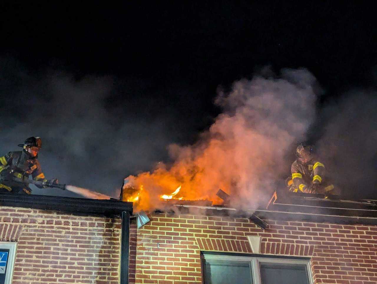 Firefighter Injured, Homes Damaged By Fast-Moving Fire In Maryland ...