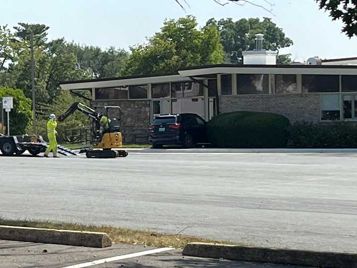 The scene of the gas leak in Montgomery County.