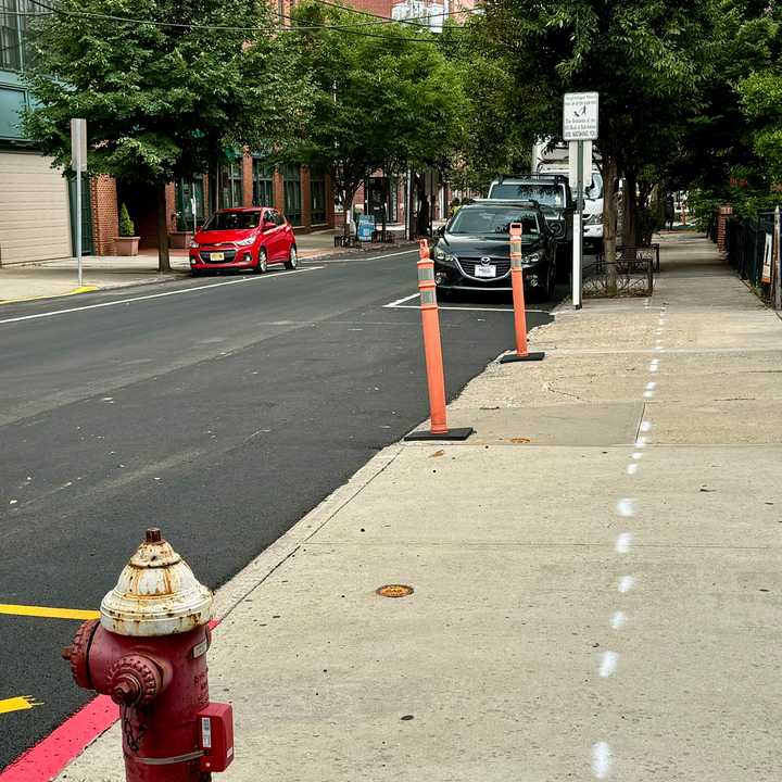 Major repaving work is being done in Hoboken.