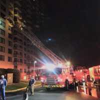 <p>No injuries were initially reported, though several residents were displaced by the two-alarm fire.</p>