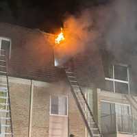 Several Assisted From Two Alarm Fire On Top Floor Of Montgomery County Apartment Complex