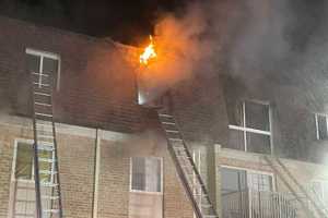 Several Assisted From Two Alarm Fire On Top Floor Of Montgomery Village Apartment Complex