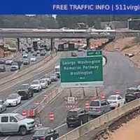 Crash Backs Up Traffic For Miles On I-95 In McLean During Monday Morning Commute