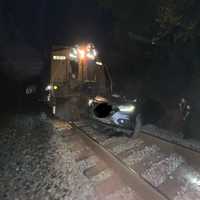 Two Injured After CSX Train Strikes Vehicle In Maryland