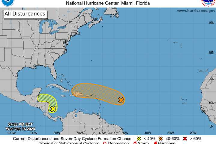 Pair Of Tropical Systems Threaten To Become Next Named Storm Of Hurricane Season