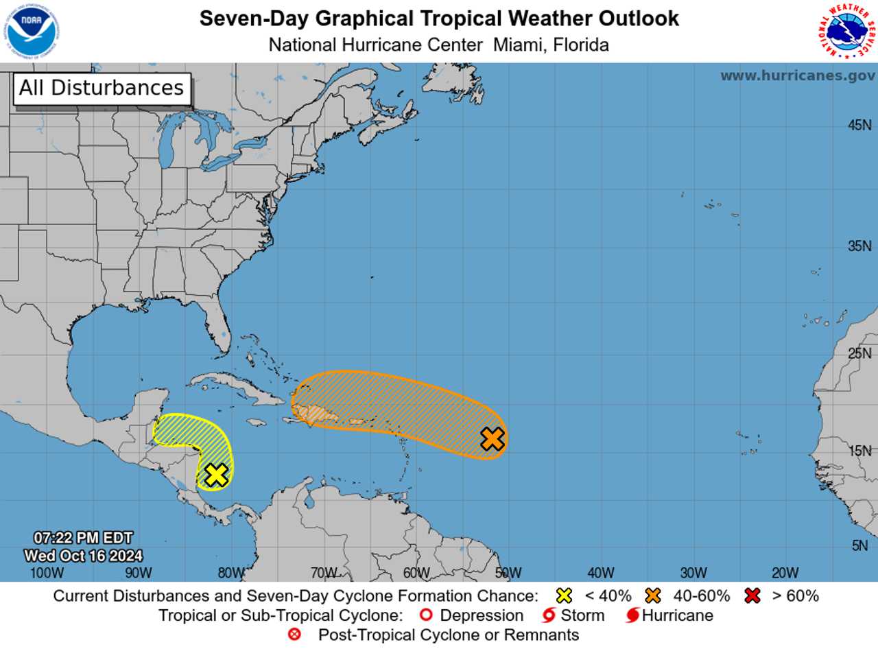 Pair Of Tropical Systems Threaten To Next Named Storm Of