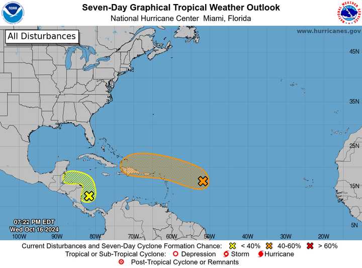 A look at the two systems being monitored in the tropics.