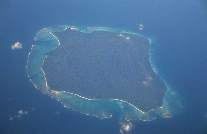 North Sentinel Island, which is about the size of Manhattan, is located in the Bay of Bengal in India and is home to the most remote tribe of people in the world.&nbsp;