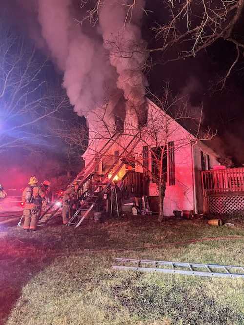 Woman Found Dead In Maryland Blaze As Firefighters Battled Icy ...